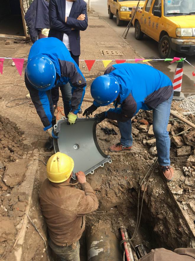 “水医生”精准听漏保供水 启东自来水厂管线所6.jpg